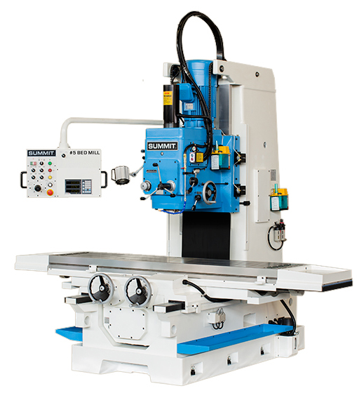 #5 ... X=59" - Y=23.6" - Z=27.6" SUMMIT ... VERTICAL MILL